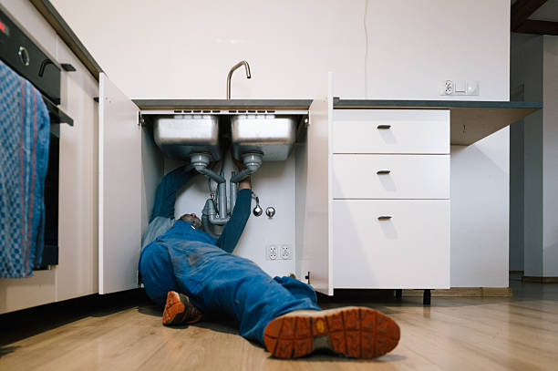 Professional Drain Cleaning technician working in Annville, PA